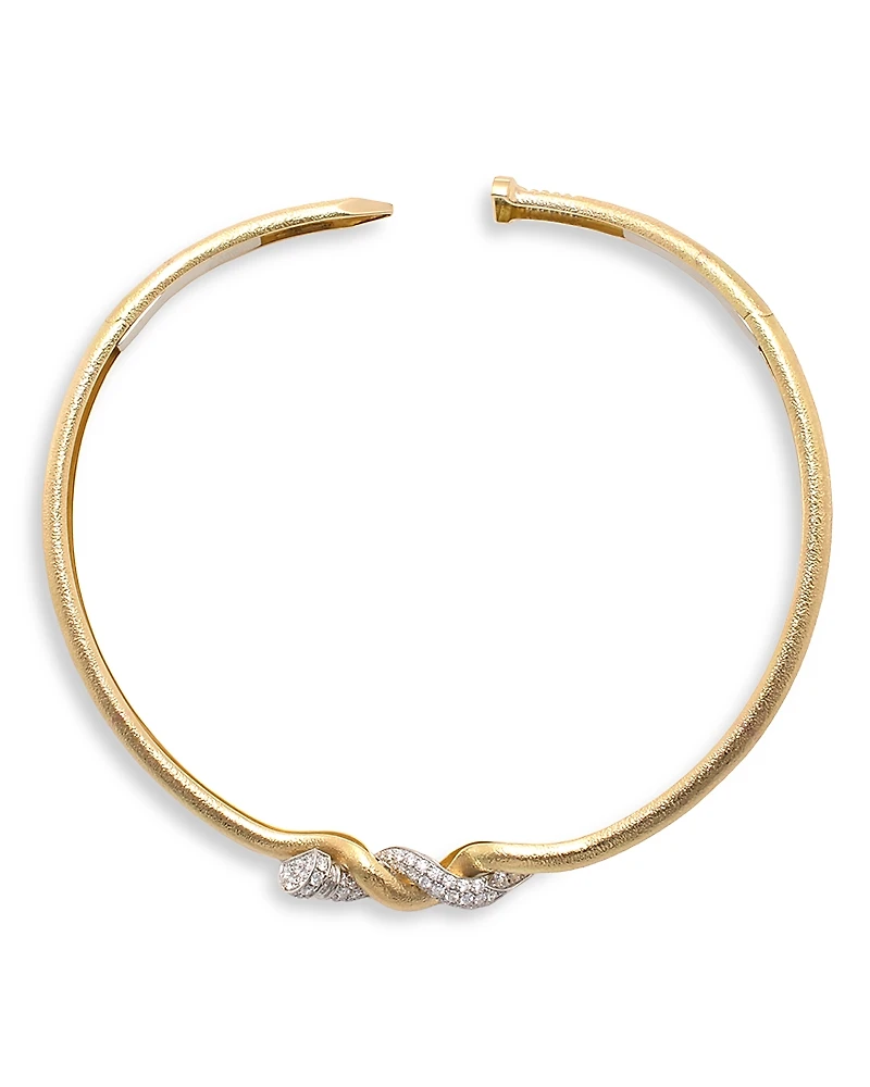 David Webb Diamond Nail Collar