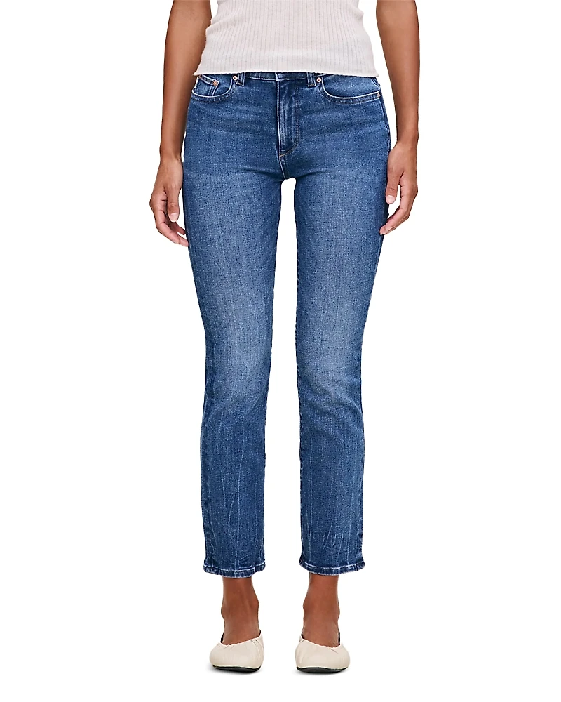 DL1961 Mara Straight Instasculpt Mid Rise Jeans