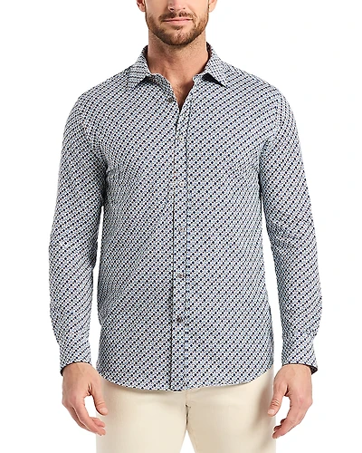 Robert Graham Cooper Knit Button Down Shirt