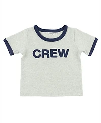 Boys' Crew Applique Billie Slub Ringer Tee - Little Kid