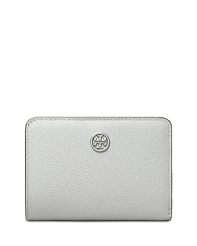 Tory Burch Robinson Pebbled Leather Bifold Wallet