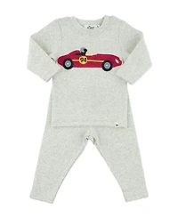 Boys' Racecar Applique 2-Piece Set - Baby