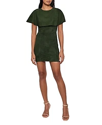 As by Df Selene Stretch Suede Dress