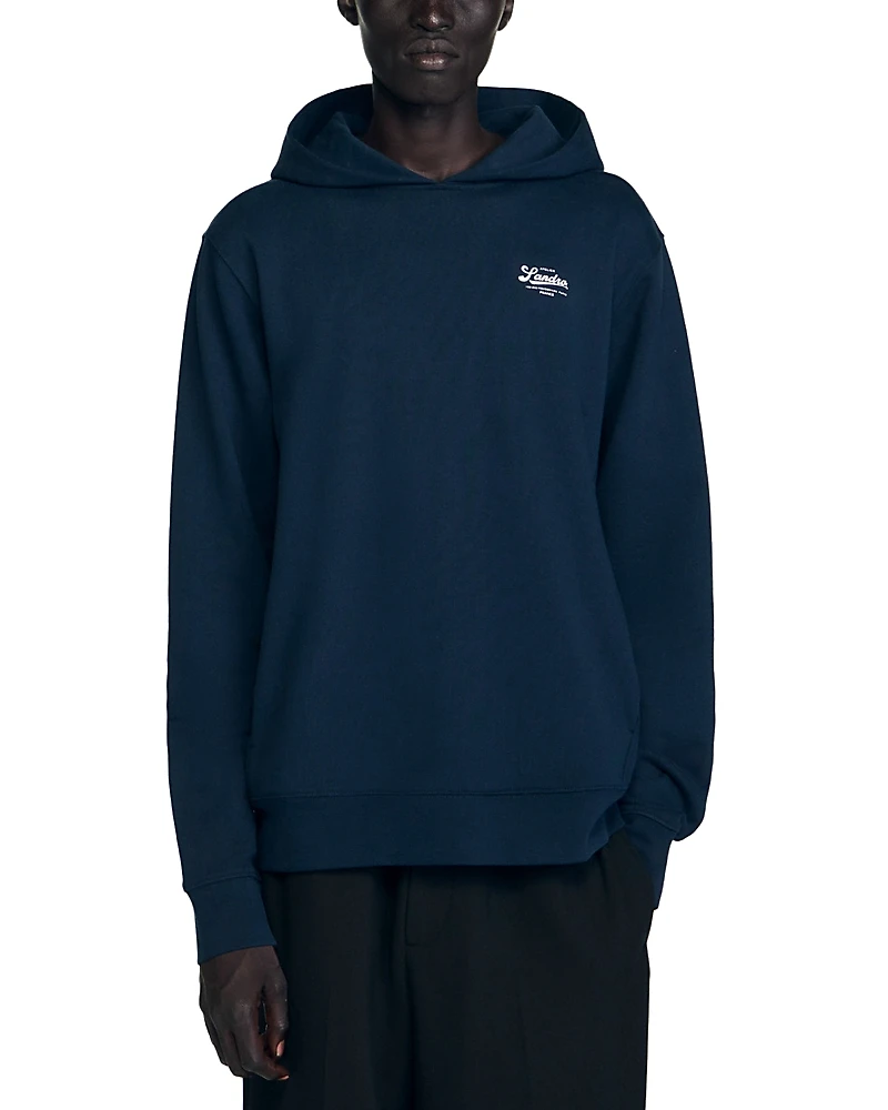 Sandro Classic Fit Pullover Hoodie