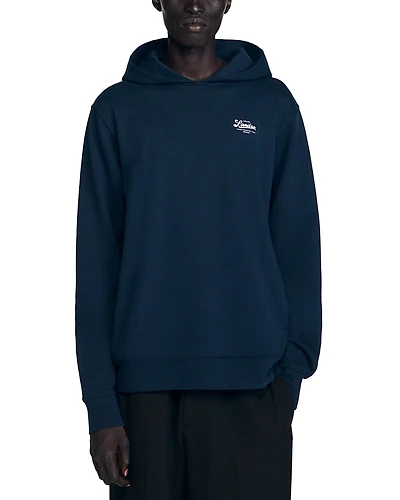 Sandro Classic Fit Pullover Hoodie