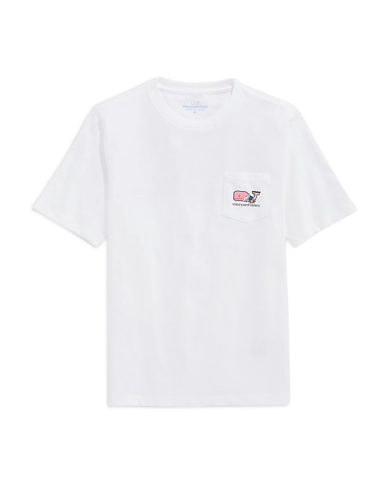 Vineyard Vines Boys' Short Sleeved Football Tee - Little Kid, Big Kid