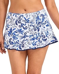 Tommy Bahama Terrazzo Tile High Waist Swim Skirt