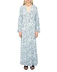 Zadig & Voltaire Long Floral Dress