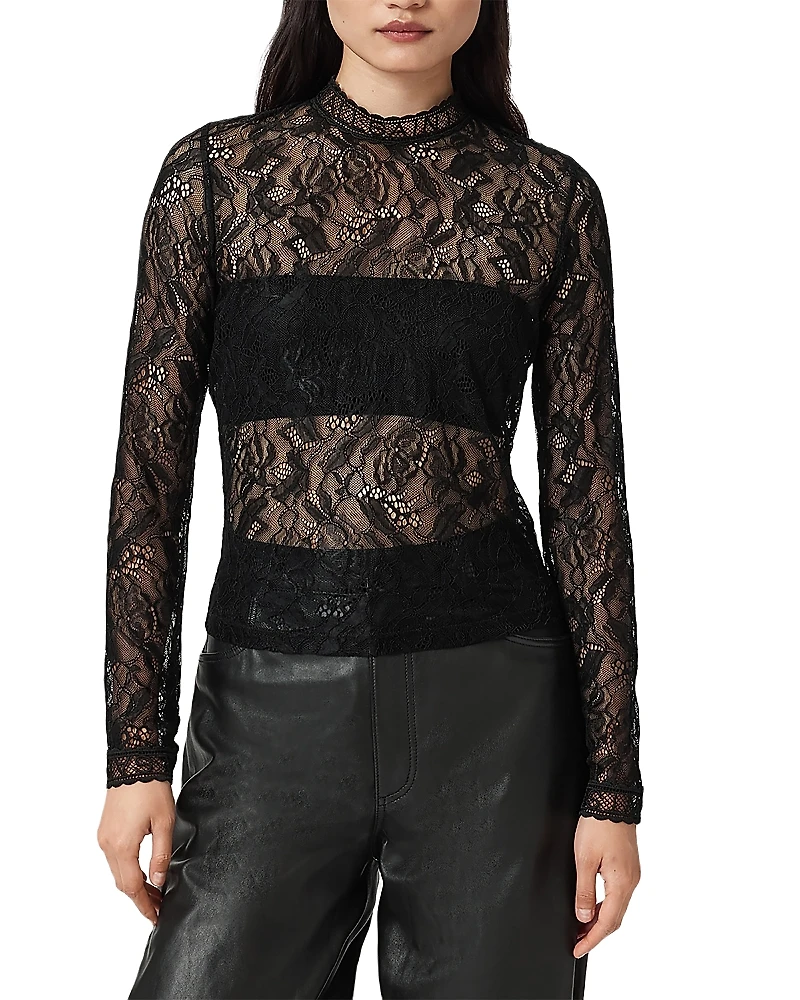 Allsaints Aria Lace Top