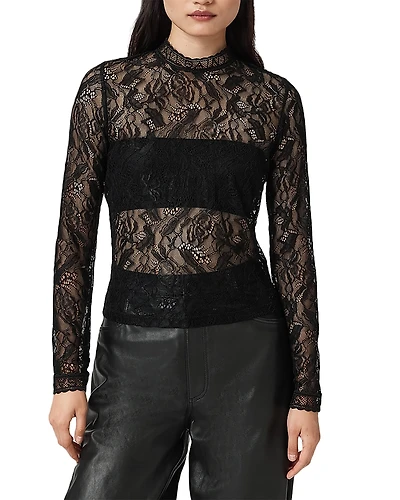Allsaints Aria Lace Top