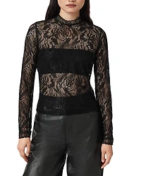 Allsaints Aria Lace Top