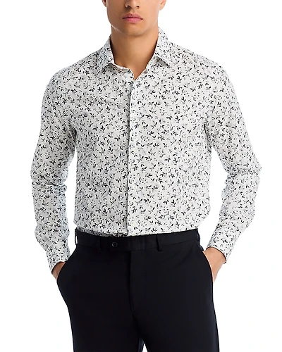 Paul Smith Long Sleeve Button Front Shirt