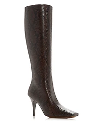 Stella McCartney Women's Snake Embossed Tall Boots