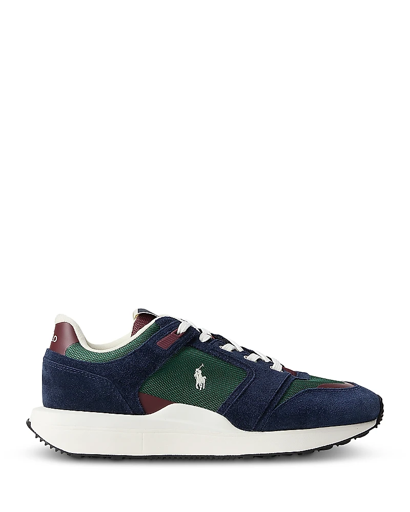 Polo Ralph Lauren Train 89 Suede & Oxford Sneakers