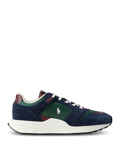 Polo Ralph Lauren Train 89 Suede & Oxford Sneakers