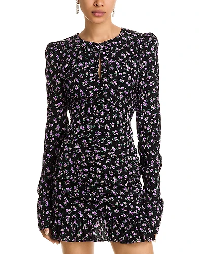 Essentiel Antwerp Imke Bow Detail Ruched Dress