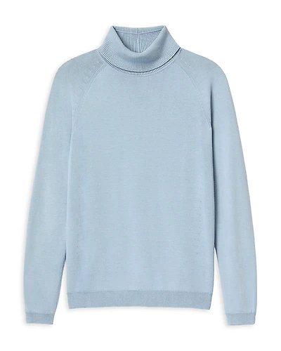 Lafayette 148 New York Raglan Sleeved Turtleneck Sweater