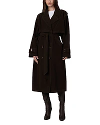Joe's Jeans The Elizabeth Faux Suede Trench Coat