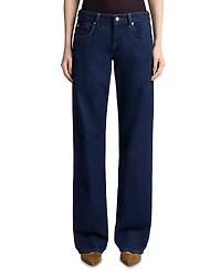7 For All Mankind Low Rise Straight Leg Jeans
