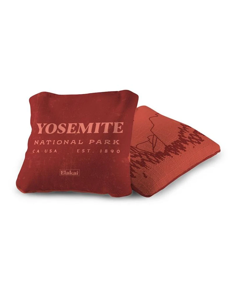 6x6 Yosemite National Park Durasuede + Turbo Polyglide Pilot Versacraft Cornhole Bags