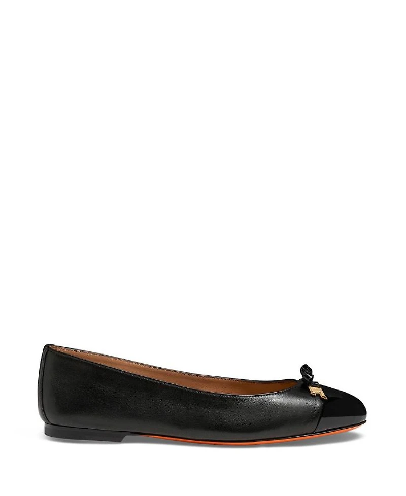 Women's Leather and Patent Ballet Flat