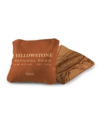 6x6 Yellowstone National Park Durasuede + Turbo Polyglide Pilot Versacraft Cornhole Bags