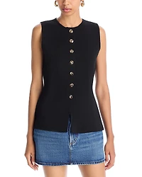 Aqua Sleeveless Sweater - Exclusive