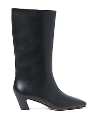 Women's Pointed Mid Shaft Boots