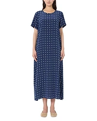Weekend Max Mara Revere Navy Silk Dress