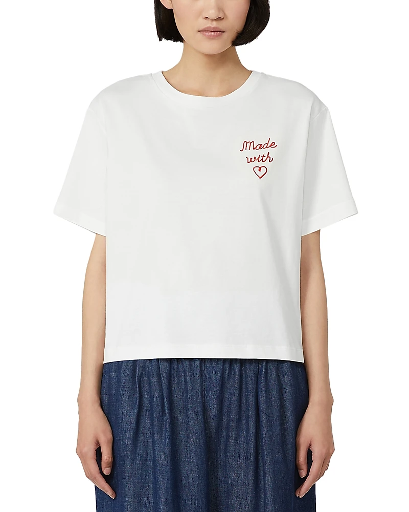 Weekend Max Mara Acline Embroidered Tee