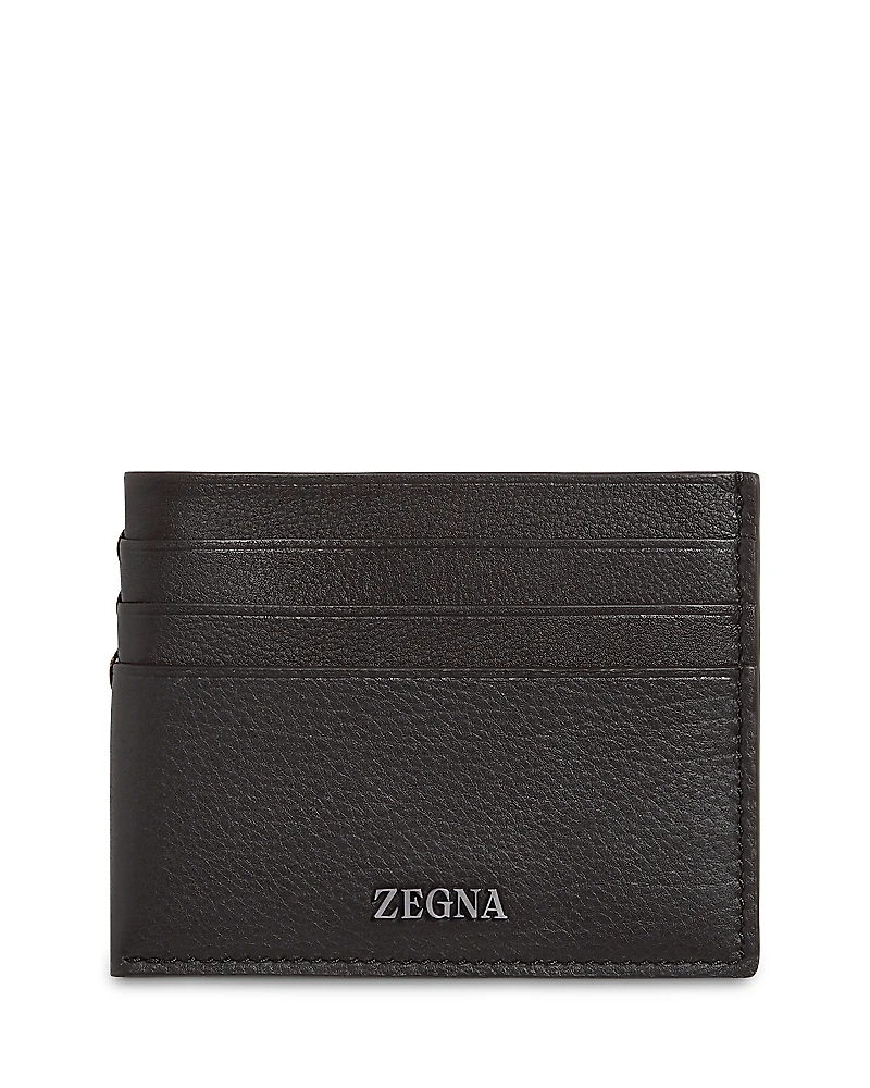 Zegna Secondskin Leather Card Case