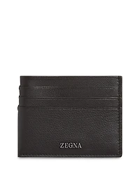Zegna Secondskin Leather Card Case