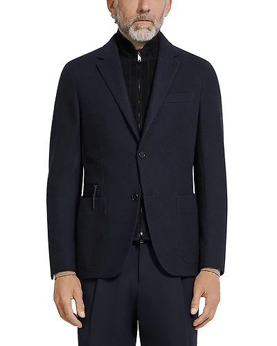 Zegna High Performance Jersey Sweater Jacket