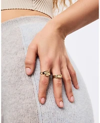 Ariel Gold Signet Ring
