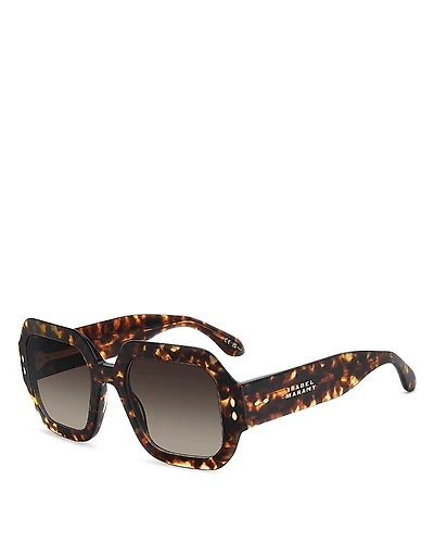 Isabel Marant Square Geometrical Sunglasses