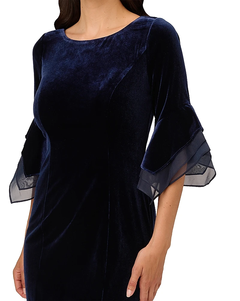 Adrianna Papell Velvet Dress