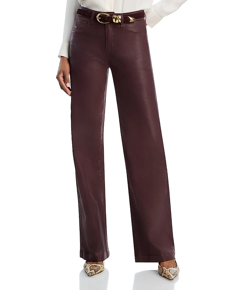 L'Agence Scottie High Rise Wide Leg Jeans