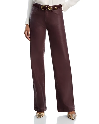L'Agence Scottie High Rise Wide Leg Jeans