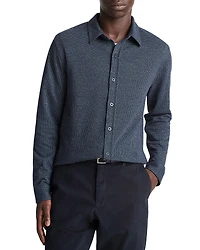 Vince Houndstooth Long Sleeve Shirt
