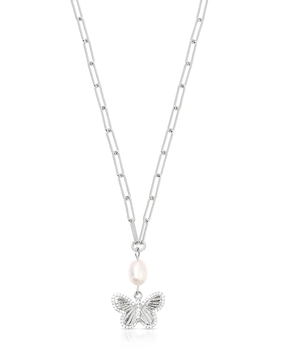 Ettika Interlocking 18K Gold Plated Chain Necklace