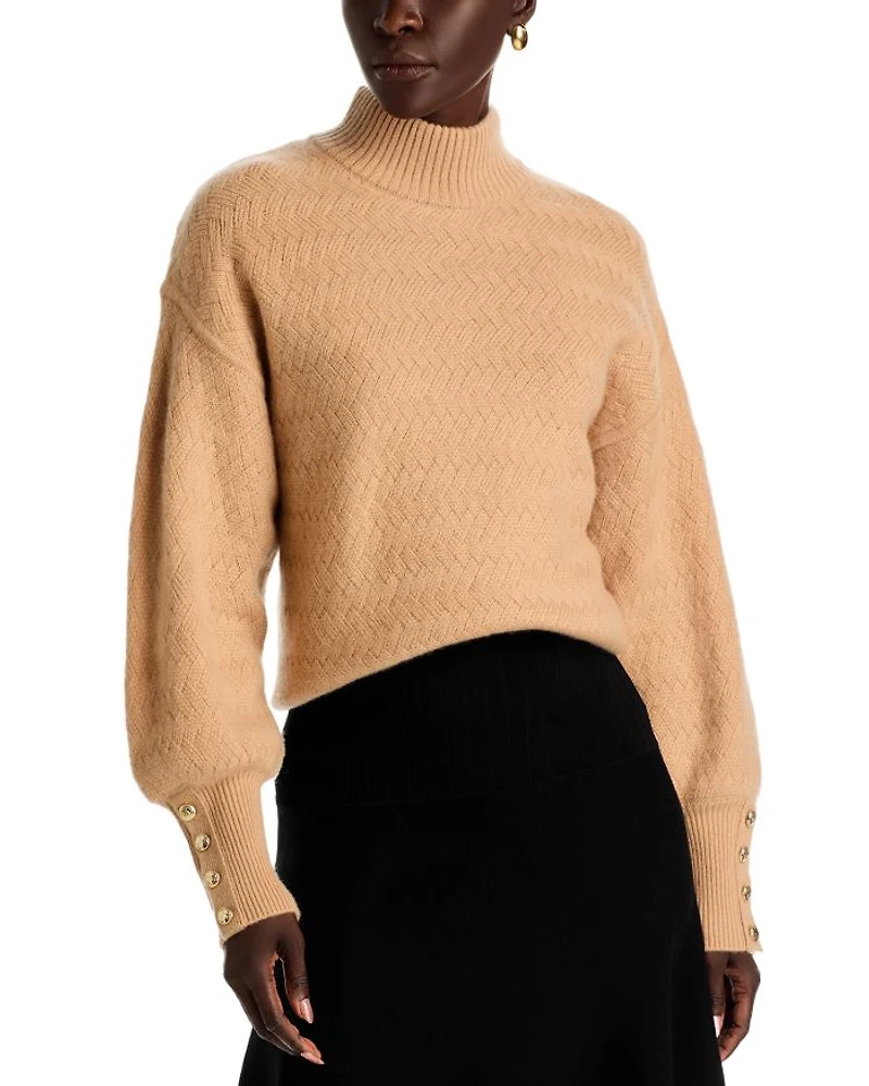 The Trisha Cashmere Turtleneck Sweater