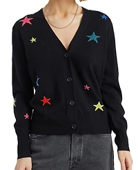 Chinti & Parker Women's Wool Cashmere Star Cardigan