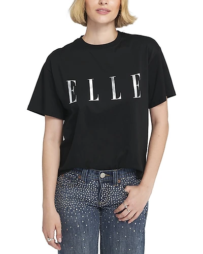 Elle Collection Logo Foil Printed Tee