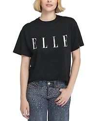 Elle Collection Logo Foil Printed Tee