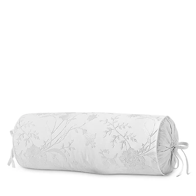 Sky Bianca Embroidery Neck Roll Pillow - Exclusive