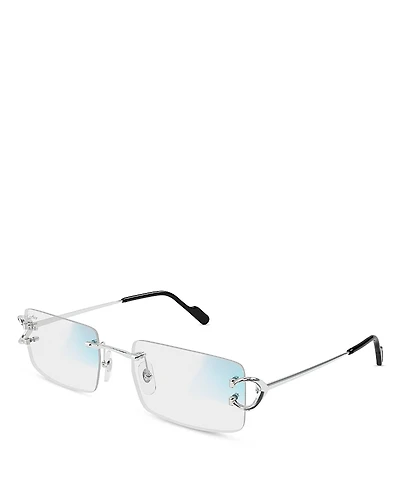 Cartier Rectangle Photochromic Sunglasses, 56mm
