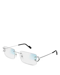 Cartier Rectangle Photochromic Sunglasses, 56mm