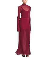 Derek Lam 10 Crosby Romina Sheer Knit Skirt