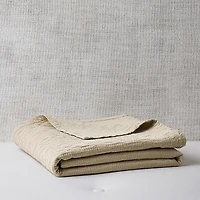 Hudson Park Collection Textured Italian Matelasse Coverlet, Full/Queen - Exclusive