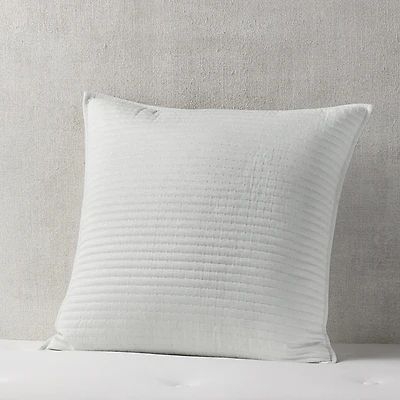 Hudson Park Collection Channel Stitch Coverlet Euro Sham Set - Exclusive